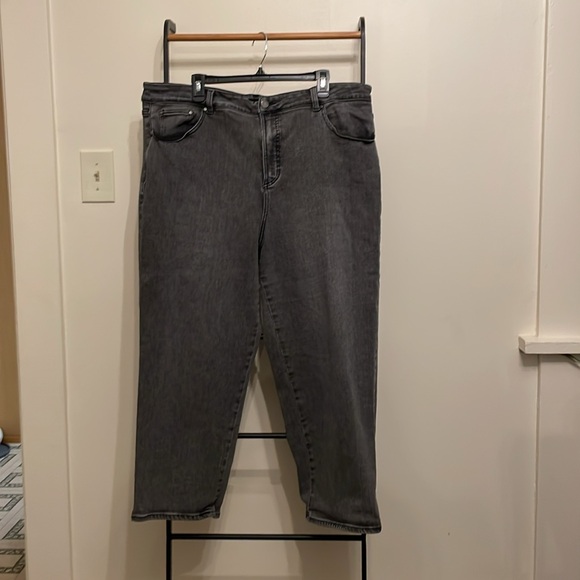 Universal Standard Donna High Rise Curve Straight Leg Jeans 27 Inch size 20 - Picture 5 of 6